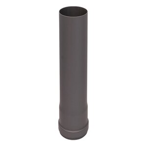 Pelletrohr Rauchrohr L&auml;ngenelement 500 mm &Oslash; 80 mm Senotherm gussgrau
