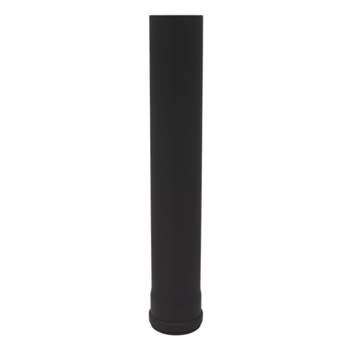 Pelletrohr Rauchrohr L&auml;ngenelement 1000 mm &Oslash; 80 mm Senotherm schwarz