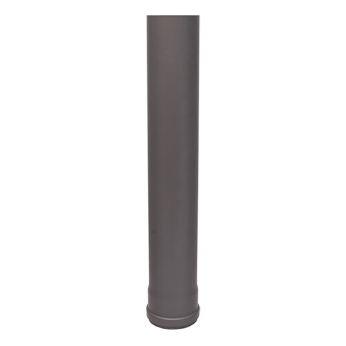 Pelletrohr Rauchrohr L&auml;ngenelement 1000 mm &Oslash; 80 mm Senotherm gussgrau