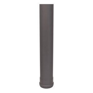 Pelletrohr Rauchrohr L&auml;ngenelement 1000 mm &Oslash; 80 mm Senotherm gussgrau