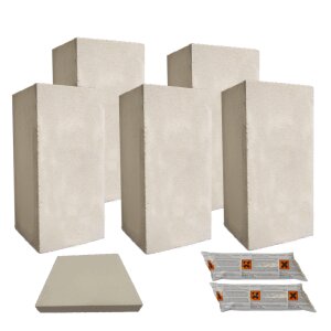 Leichtbauschornstein Leerschacht F90 Grundpaket 5 m aus...