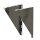 Edelstahlschornstein Wandkonsolblech verstellbar DW 130 mm 50 - 150 mm