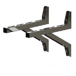 Edelstahlschornstein Wandstütze WKK Länge 473 mm