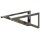 Edelstahlschornstein Wandkonsole WSP-G L&auml;nge 820 mm