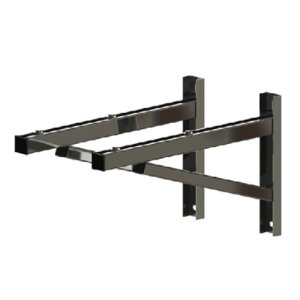 Edelstahlschornstein Wandstütze WSP Länge 570 mm