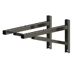 Edelstahlschornstein Wandstütze WSP Länge 630 mm