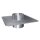 Edelstahlschornstein einwandig Schachtabdeckung DH DN 80 mm - 300 mm