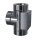 Edelstahlschornstein Pr&uuml;f&ouml;ffnung mit T-Anschluss 90&deg; gegen&uuml;berliegend DW 150 mm Standard Plus 0,5 mm