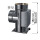 Edelstahlschornstein Bauteil Kombi Grundplatte+Reinigung+T-Anschluss 90&deg; DW 180 mm Premium 0,6 mm