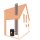 Edelstahl Schornsteinsanierung einwandig DN 80 mm 16,5 m OS L/100 mm Tür mit Kastenv. 150 mm Standard 0,5 mm