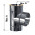 Edelstahlschornstein Feuerungsanschluss 90&deg; DW 80 mm Premium Plus 0,8 mm