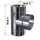 Edelstahlschornstein Feuerungsanschluss 90° DW 130 mm Premium 0,6 mm