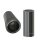 Edelstahlschornstein L&auml;ngenelement mit integr.Wandfutter frei k&uuml;rzbar DW 100 mm 500 mm Premium 0,6 mm