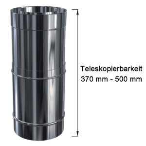 Edelstahlschornstein Justierelement Längenelement...
