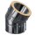 Edelstahlschornstein Bogen 30° DW 200 mm Premium 0,6 mm