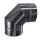 Edelstahlschornstein Bogen 90&deg; DW 120 mm Premium 0,6 mm