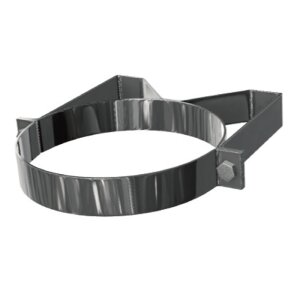 Edelstahlschornstein Wandhalter starr 50 mm DW 130 mm