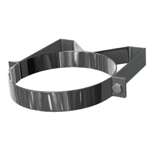 Edelstahlschornstein Wandhalter starr 50 mm DW 250 mm