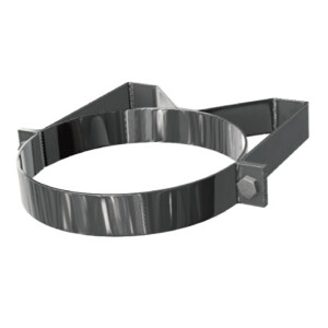 Edelstahlschornstein Wandhalter starr 50 mm DW 250 mm
