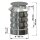 Edelstahlschornstein Regenhaube &quot; Rauchsauger &quot; DW 150 mm