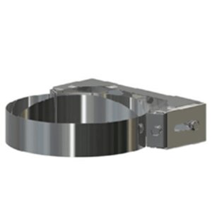 Edelstahlschornstein Universal Wandhalter verstellbar DW...