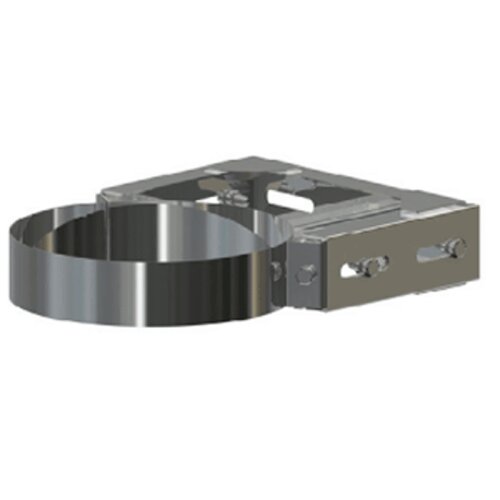 Edelstahlschornstein Universal Wandhalter verstellbar DW 150 mm WH2 - 160 mm