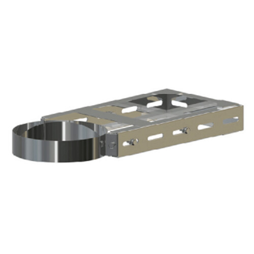 Edelstahlschornstein Universal Wandhalter verstellbar DW 150 mm WH5 - 750 mm