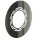 Edelstahlschornstein Wandblende mit Hinterlüftung DW 120 mm 0 Grad Randbreite 250 mm