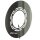 Edelstahlschornstein Wandblende mit Hinterlüftung DW 120 mm 0 Grad Randbreite 250 mm
