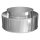 Edelstahlschornstein M&uuml;ndungsabschluss DW 120 mm flach Standard 0,5 mm