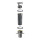 Schornsteinverl&auml;ngerung DW 113 mm 0,5 m ohne Pr&uuml;f&ouml;ffnung / Regenhaube Standard 0,5 mm