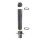 Schornsteinverl&auml;ngerung DW 120 mm 1,0 m ohne Pr&uuml;f&ouml;ffnung / M&uuml;ndungsabschluss konisch Standard 0,5 mm