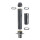 Schornsteinverl&auml;ngerung DW 160 mm 1,5 m ohne Pr&uuml;f&ouml;ffnung / M&uuml;ndungsabschluss konisch Standard 0,5 mm