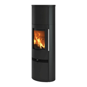 Kaminofen TermaTech TT21RHT 5 kW Stahl schwarz