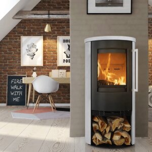 Termatech TT21RS-Grey Kaminofen 5 kW mit Sandstein Grau