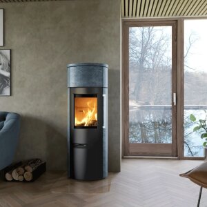 Kaminofen TermaTech TT21RHS Speckstein 5 kW – mit oder ohne Wärmespeicher