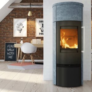 Kaminofen TermaTech TT21RHS Speckstein 5 kW – mit oder ohne Wärmespeicher