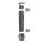 Edelstahl Schornsteinverlängerung Einschub eckig DW 80 mm 0,5 m ohne Prüföffnung / Regenhaube Standard 0,5 mm