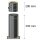Edelstahlschornstein Standfu&szlig; 500 mm k&uuml;rzbar inkl.Ru&szlig;topf DW 80 mm Premium Plus 0,8 mm