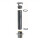Edelstahl Schornsteinverl&auml;ngerung Einschub eckig DW 200 mm 1,0 m ohne Pr&uuml;f&ouml;ffnung / Regenhaube Standard 0,5 mm