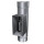 Edelstahlschornstein einwandig Pr&uuml;f&ouml;ffnung mit Kasten u. Innent&uuml;r DN 150 mm Standard 0,5 mm