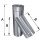Edelstahlschornstein einwandig Feuerungsanschluss TR 45&deg; DN 200 mm Standard 0,5 mm