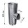 Edelstahlschornstein einwandig T-St&uuml;ck mit Zugbegrenzer DN 250 mm Premium 0,6 mm