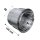Edelstahlschornstein einwandig Doppelwandfutter OS2 DN 120 mm L 100 mm Premium 0,6 mm