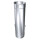 Edelstahlschornstein einwandig L&auml;ngenelement mit Abla&szlig;schlaufe 1000 mm DN 160 mm Premium 0,6 mm