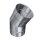Edelstahlschornstein einwandig Bogen 30° DN 150 mm Premium 0,6 mm