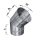 Edelstahlschornstein einwandig Bogen 45&deg; DN 250 mm Premium 0,6 mm