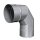 Edelstahlschornstein einwandig Bogen 90° DN 100 mm Standard 0,5 mm