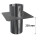 Edelstahlschornstein einwandig Schachtabdeckung DH-FU DN 150 mm Premium 0,6 mm