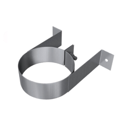 Edelstahlschornstein einwandig Wandhalter DN 120 mm 0,5 mm